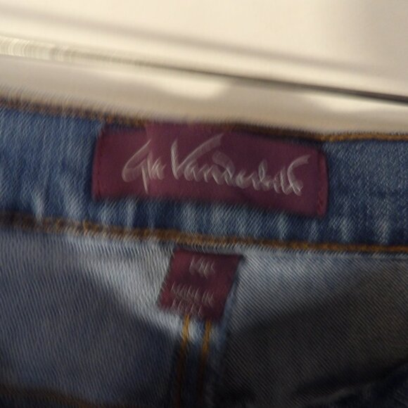 Gloria Vanderbilt Amanda High Rise Boot Cut Mom Jeans Sz 14P - Picture 4 of 6